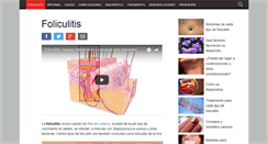 Desktop Screenshot of foliculitis.org